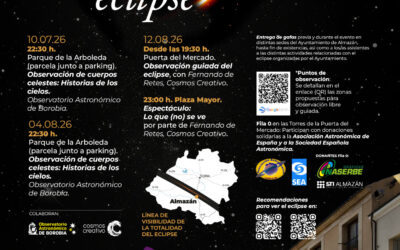 Eclipse desde Almazán (Soria)